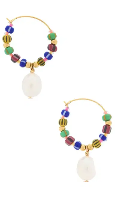 ANNI LU Magic Moments Hoop Earrings | Thumbnail 2