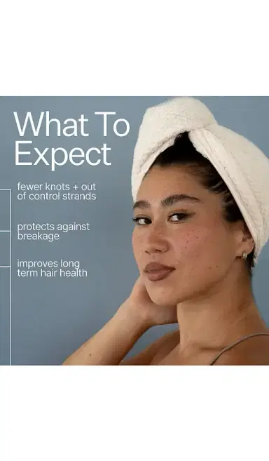 Act+Acre Act+Acre Microfiber Hair Towel | Thumbnail 2
