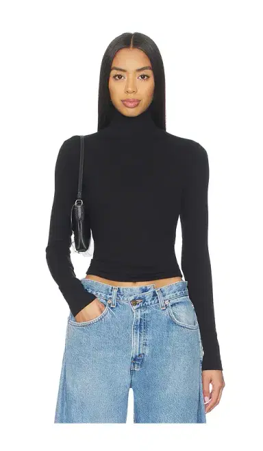 perfectwhitetee Hayden Turtleneck Top | Thumbnail 1