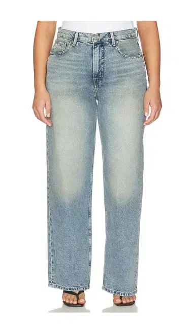 Good American Good Standard Baggy Jeans | Thumbnail 2