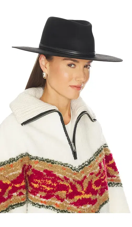JANESSA LEONE Beck Fedora Hat