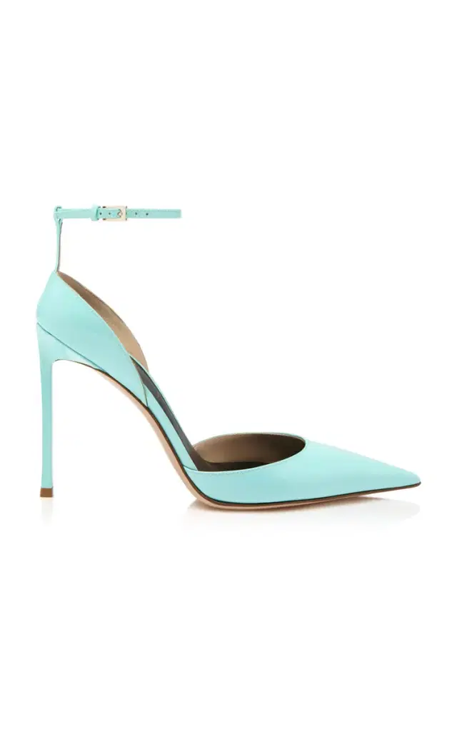 Ankle Strap Pointy Toe Pump