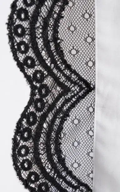 Tom Ford Lace-Trimmed Cotton-Silk Poplin Shirt | Thumbnail 3