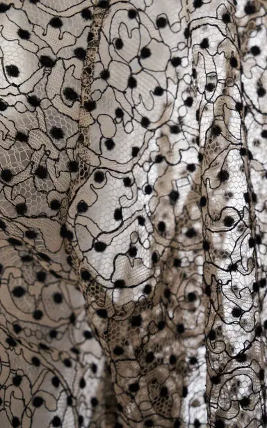 Tom Ford Flocked Polka-Dot Lace Shirt | Thumbnail 3
