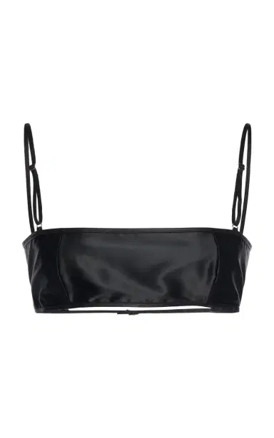 Tom Ford Stretch-Satin Bandeau Bralette | Thumbnail 1