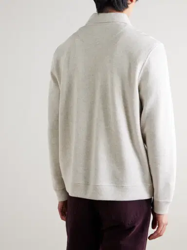 MR P. Organic Cotton-Blend Jersey Sweatshirt - Men | Thumbnail 4