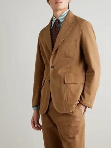 Drake's HIM Mk. I Games Cotton-Twill Blazer - Men | Thumbnail 3 Drake's HIM Mk. I Games Cotton-Twill Blazer - Men | Thumbnail 3