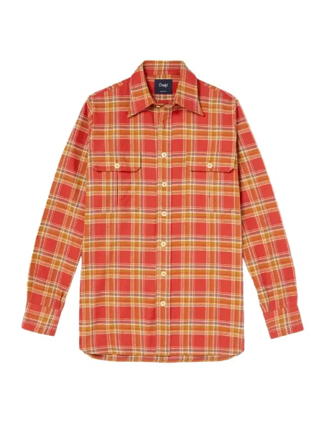 HIM Checked Cotton-Flannel Shirt - Men
