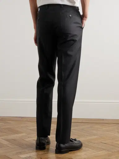 MR P. Philip Slim-Fit Straight-Leg Wool-Twill Suit Trousers - Men | Thumbnail 4 MR P. Philip Slim-Fit Straight-Leg Wool-Twill Suit Trousers - Men | Thumbnail 4