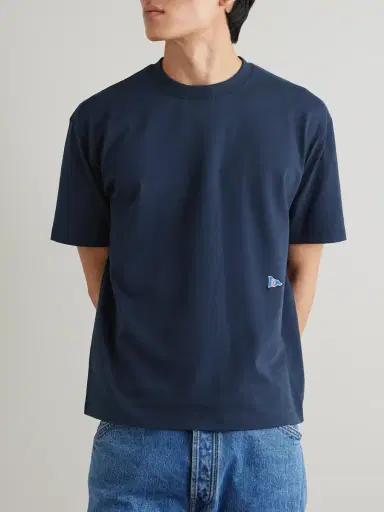 Drake's HIM Hiking Logo-Embroidered Cotton-Jersey T-Shirt - Men | Thumbnail 3