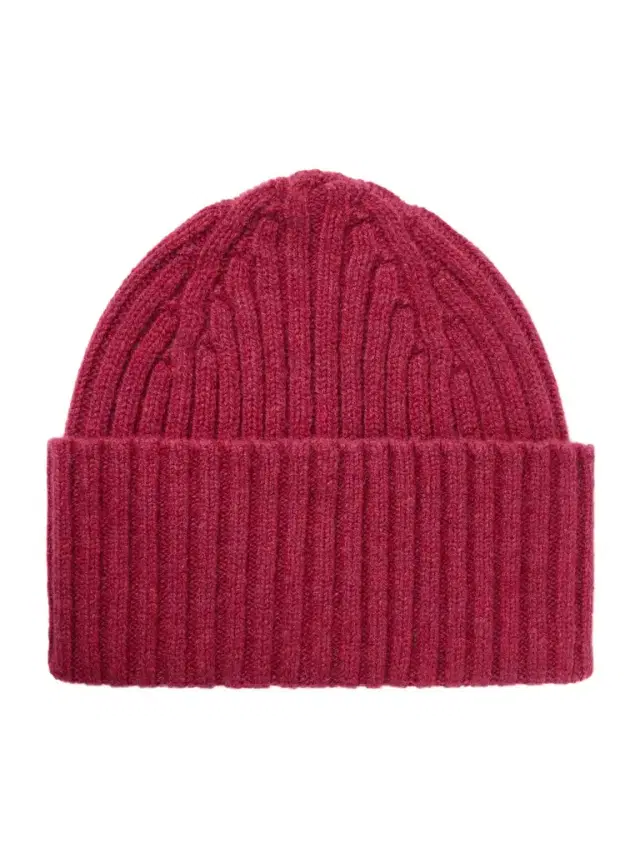 Him Ribbed Wool Beanie - Men