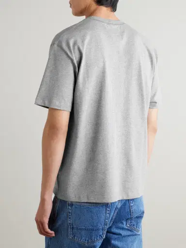 Drake's HIM Hiking Logo-Embroidered Cotton-Jersey T-Shirt - Men | Thumbnail 3