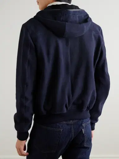 MR P. Suede Hoodie - Men | Thumbnail 4 MR P. Suede Hoodie - Men | Thumbnail 4