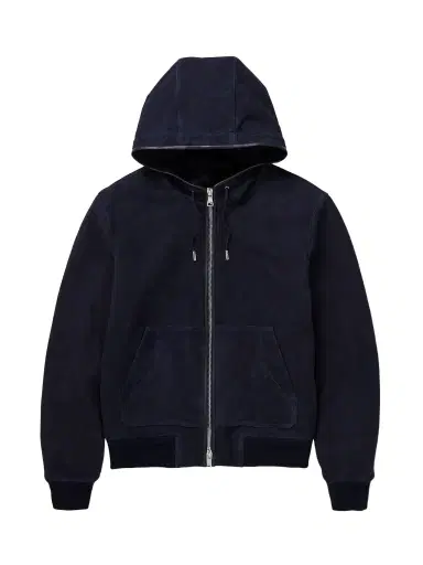 MR P. Suede Hoodie - Men | Thumbnail 1 MR P. Suede Hoodie - Men | Thumbnail 1