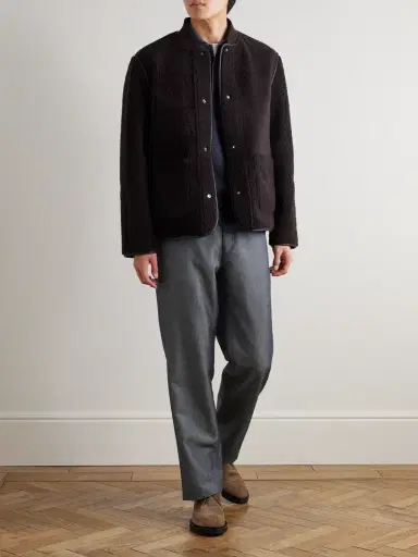 MR P. Straight-Leg Wool and Mohair-Blend Jeans - Men | Thumbnail 2 MR P. Straight-Leg Wool and Mohair-Blend Jeans - Men | Thumbnail 2