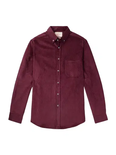 Portuguese Flannel Lobo 2.0 Button-Down Collar Cotton-Corduroy Shirt - Men | Thumbnail 1
