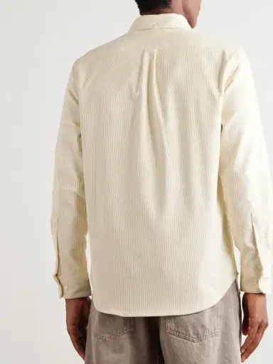 Portuguese Flannel Lobo 2.0 Button-Down Collar Cotton-Corduroy Shirt - Men | Thumbnail 4