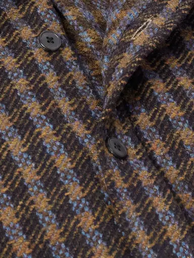 Portuguese Flannel Checked Wool-Tweed Shirt - Men | Thumbnail 5 Portuguese Flannel Checked Wool-Tweed Shirt - Men | Thumbnail 5