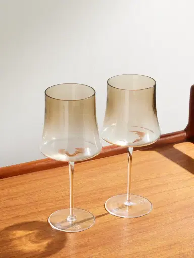 Brunello Cucinelli Set of Two Murano Wine Glasses - Men | Thumbnail 1 Brunello Cucinelli Set of Two Murano Wine Glasses - Men | Thumbnail 1