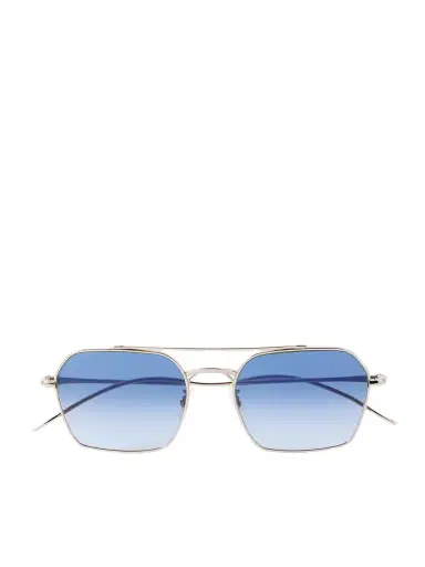 Oliver Peoples TK-15 D-Frame Gold-Tone Sunglasses - Men | Thumbnail 1 Oliver Peoples TK-15 D-Frame Gold-Tone Sunglasses - Men | Thumbnail 1