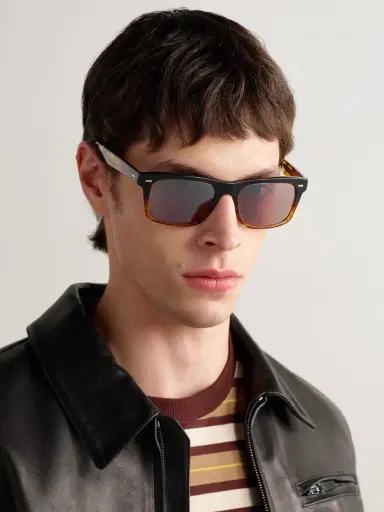 Oliver Peoples Roger Federer R-16 Square-Frame Degradé Acetate Sunglasses - Men | Thumbnail 2 Oliver Peoples Roger Federer R-16 Square-Frame Degradé Acetate Sunglasses - Men | Thumbnail 2