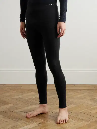 FALKE Printed Virgin Wool-Blend Ski Tights - Men | Thumbnail 3 FALKE Printed Virgin Wool-Blend Ski Tights - Men | Thumbnail 3