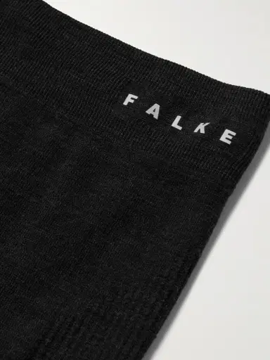 FALKE Printed Virgin Wool-Blend Ski Tights - Men | Thumbnail 5 FALKE Printed Virgin Wool-Blend Ski Tights - Men | Thumbnail 5