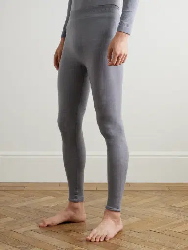 FALKE Printed Virgin Wool-Blend Ski Tights - Men | Thumbnail 3 FALKE Printed Virgin Wool-Blend Ski Tights - Men | Thumbnail 3