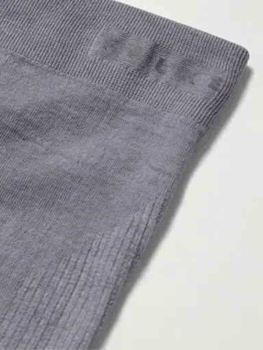 FALKE Printed Virgin Wool-Blend Ski Tights - Men | Thumbnail 5 FALKE Printed Virgin Wool-Blend Ski Tights - Men | Thumbnail 5