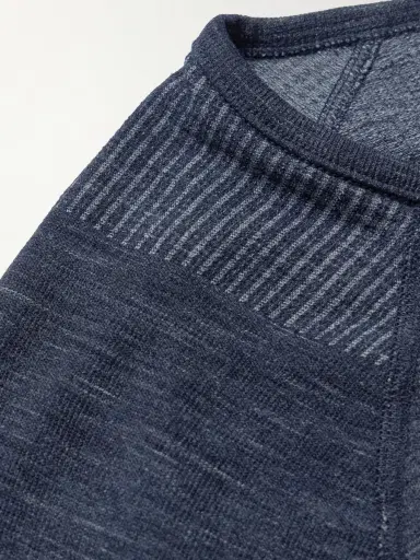 FALKE Printed Virgin Wool-Blend Ski Base Layer - Men | Thumbnail 5 FALKE Printed Virgin Wool-Blend Ski Base Layer - Men | Thumbnail 5