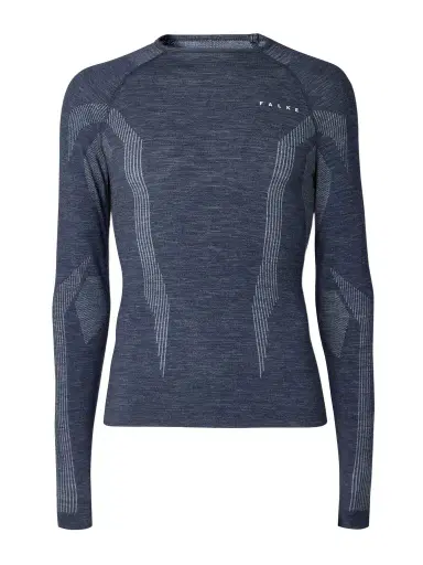 FALKE Printed Virgin Wool-Blend Ski Base Layer - Men | Thumbnail 1 FALKE Printed Virgin Wool-Blend Ski Base Layer - Men | Thumbnail 1
