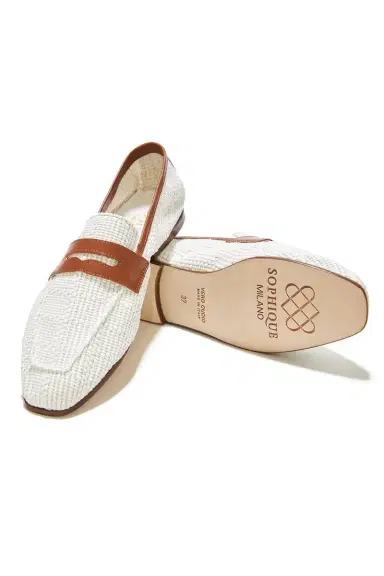 SOPHIQUE Essenziale Loafer - White Brown | Thumbnail 6 SOPHIQUE Essenziale Loafer - White Brown | Thumbnail 6