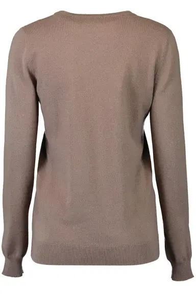Brunello Cucinelli Long Sleeve Sweater - Brown | Thumbnail 5