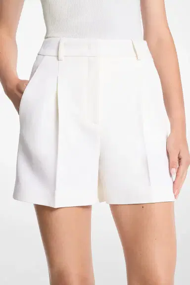 Michael Kors Collection Pleated Cuffed Short | Thumbnail 2