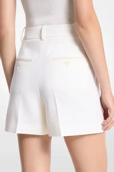 Michael Kors Collection Pleated Cuffed Short | Thumbnail 3