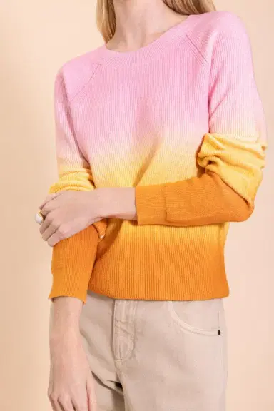 MINNIE ROSE Shaker Crew Top | Thumbnail 2