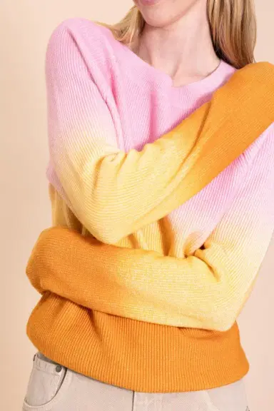 MINNIE ROSE Shaker Crew Top | Thumbnail 3