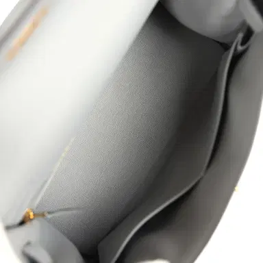 HERMÈS Hermes Kelly Retourne 28 Gris Mouette Togo Gold Hardware | Thumbnail 8