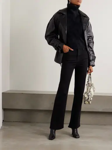 Frame The Arrow High-rise Flared Jeans | Thumbnail 2 Frame The Arrow High-rise Flared Jeans | Thumbnail 2