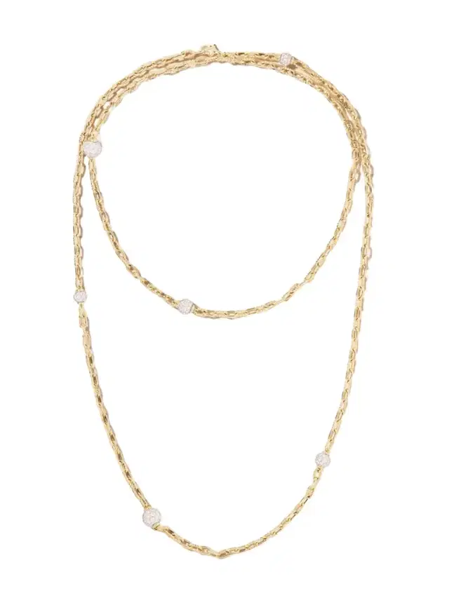 David Yurman Dy Madison® Rhodium-plated 18-karat Gold Diamond Necklace