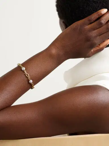 David Yurman Dy Madison® Rhodium-plated 18-karat Gold Diamond Bracelet | Thumbnail 2 David Yurman Dy Madison® Rhodium-plated 18-karat Gold Diamond Bracelet | Thumbnail 2