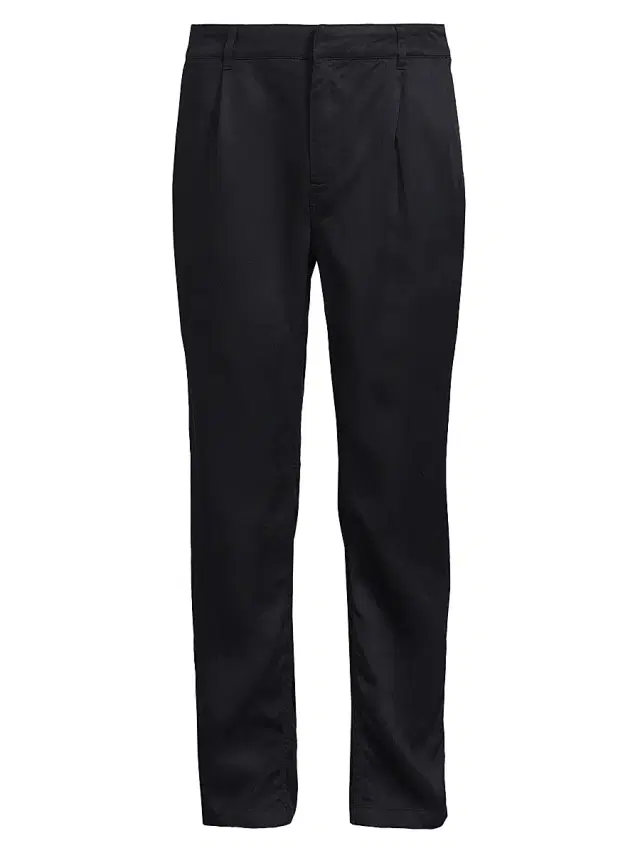 Onia Men's Pleated Tapered Pants - Midnight