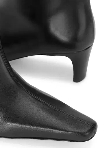 Staud Women's Wally 55MM Leather Wide-Calf Boot - Black - Size 12 | Thumbnail 4 Staud Women's Wally 55MM Leather Wide-Calf Boot - Black - Size 12 | Thumbnail 4