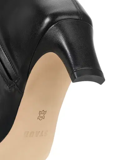 Staud Women's Wally 55MM Leather Wide-Calf Boot - Black - Size 12 | Thumbnail 5 Staud Women's Wally 55MM Leather Wide-Calf Boot - Black - Size 12 | Thumbnail 5