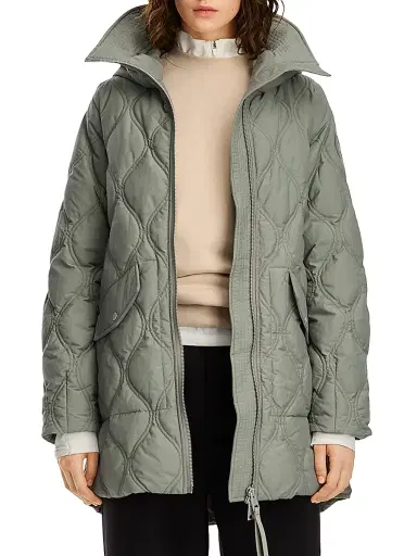 Canada Goose Women's Alessia Quilted Oversized Coat - Sagebrush Armoise - Size XS | Thumbnail 4 Canada Goose Women's Alessia Quilted Oversized Coat - Sagebrush Armoise - Size XS | Thumbnail 4