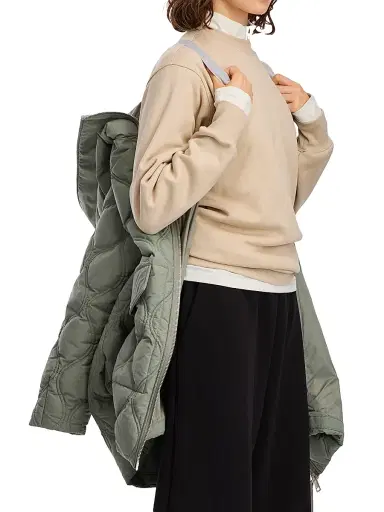 Canada Goose Women's Alessia Quilted Oversized Coat - Sagebrush Armoise - Size XS | Thumbnail 7 Canada Goose Women's Alessia Quilted Oversized Coat - Sagebrush Armoise - Size XS | Thumbnail 7