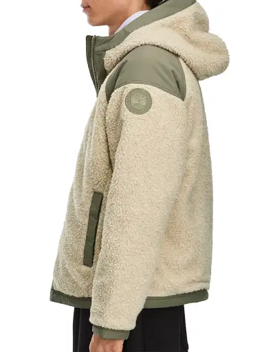Canada Goose Men's Alberni Reversible Fleece Jacket - Light Tan Smokey Sage - Size XL | Thumbnail 5