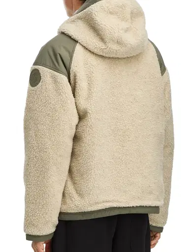 Canada Goose Men's Alberni Reversible Fleece Jacket - Light Tan Smokey Sage - Size XL | Thumbnail 6