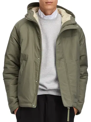 Canada Goose Men's Alberni Reversible Fleece Jacket - Light Tan Smokey Sage - Size XL | Thumbnail 7
