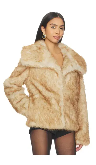 Lovers and Friends Elsa Faux Fur Jacket | Thumbnail 2 Lovers and Friends Elsa Faux Fur Jacket | Thumbnail 2